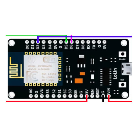 ESP8266 NodeMCU v3 (ESP-12E)