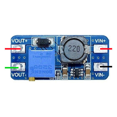 MT3608 boost converter