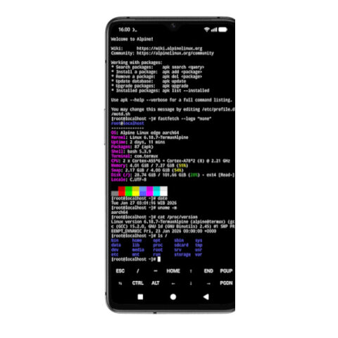 Android phone, v7 or newer