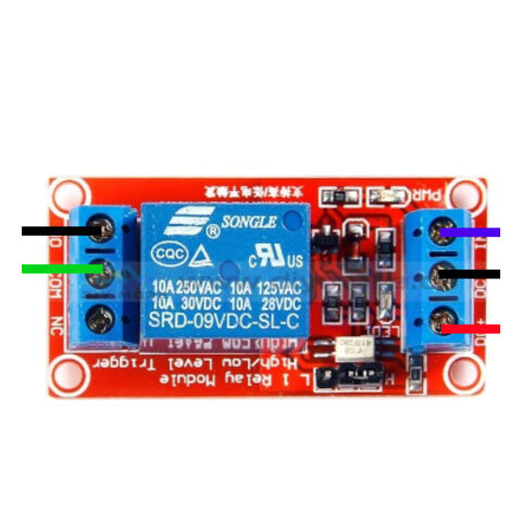 1-channel 5 V relay module